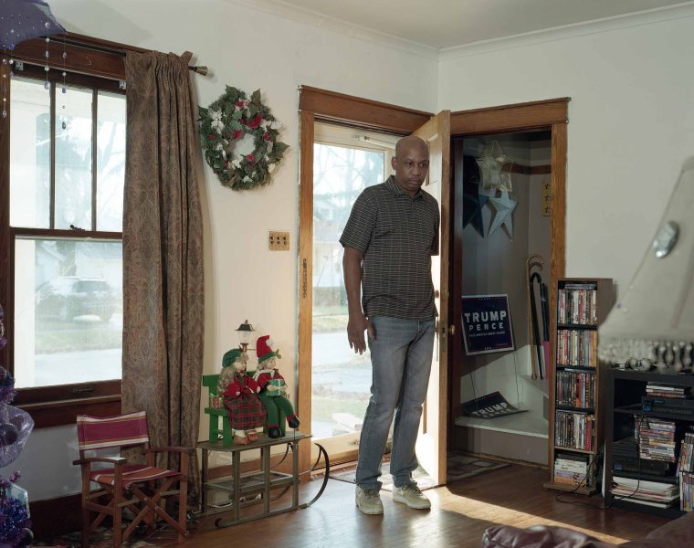 Darryl Wimbley, 48, Saginaw, Mich.After two decades as a car salesman, Wimbley hopes to franchise his hotdogÃ‚Â­ stand business. This year was the first time he voted for a Republican president over a Democrat. "America is a business. It is not a soup kitchen," he says. "I have made a lot of money for other people. It is time I make it for myself."