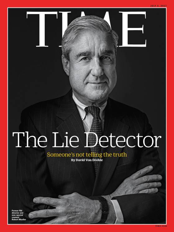 The Lie Detector Robert Mueller Time Magazine Cover