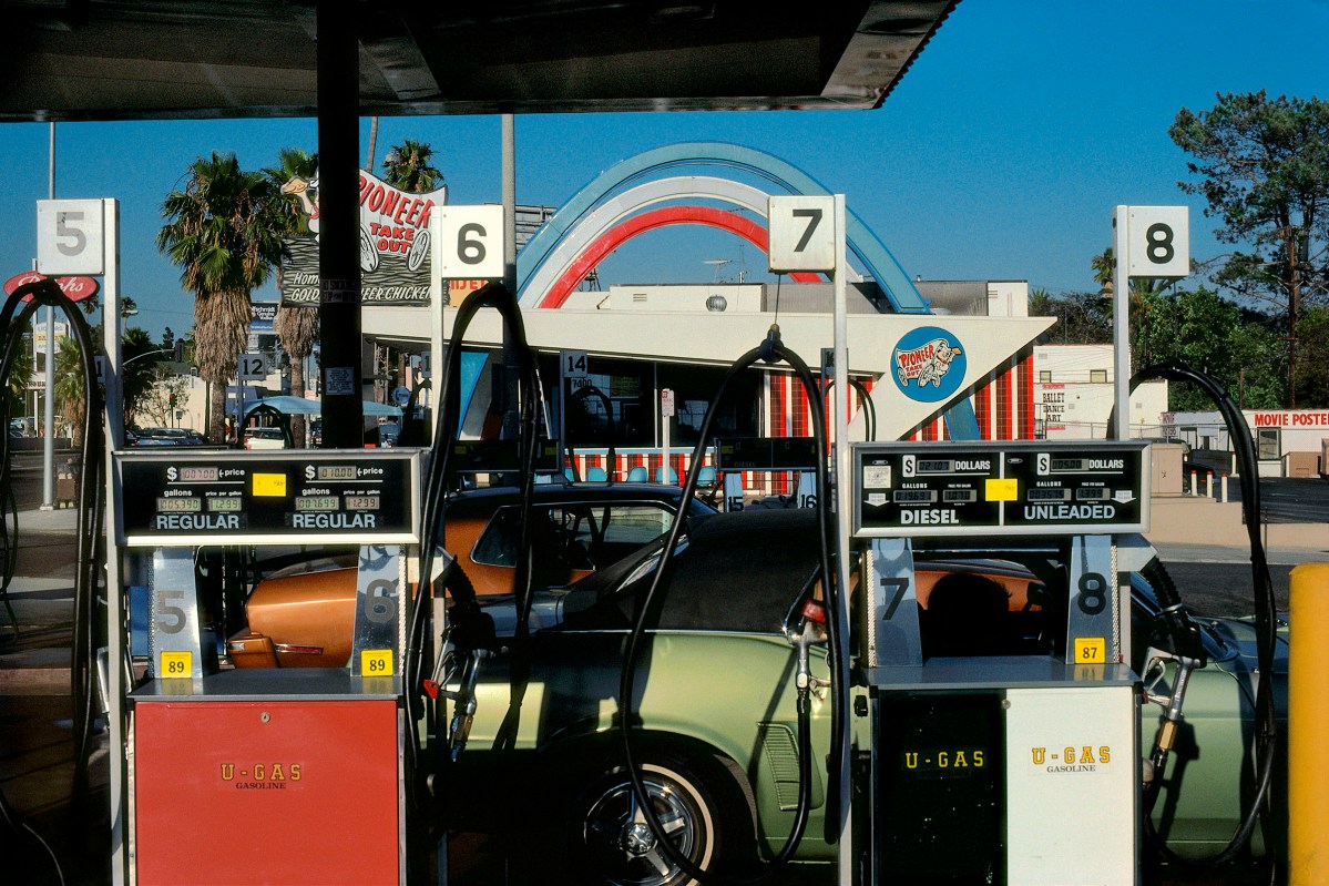 USA. California. On the road. 1982.
