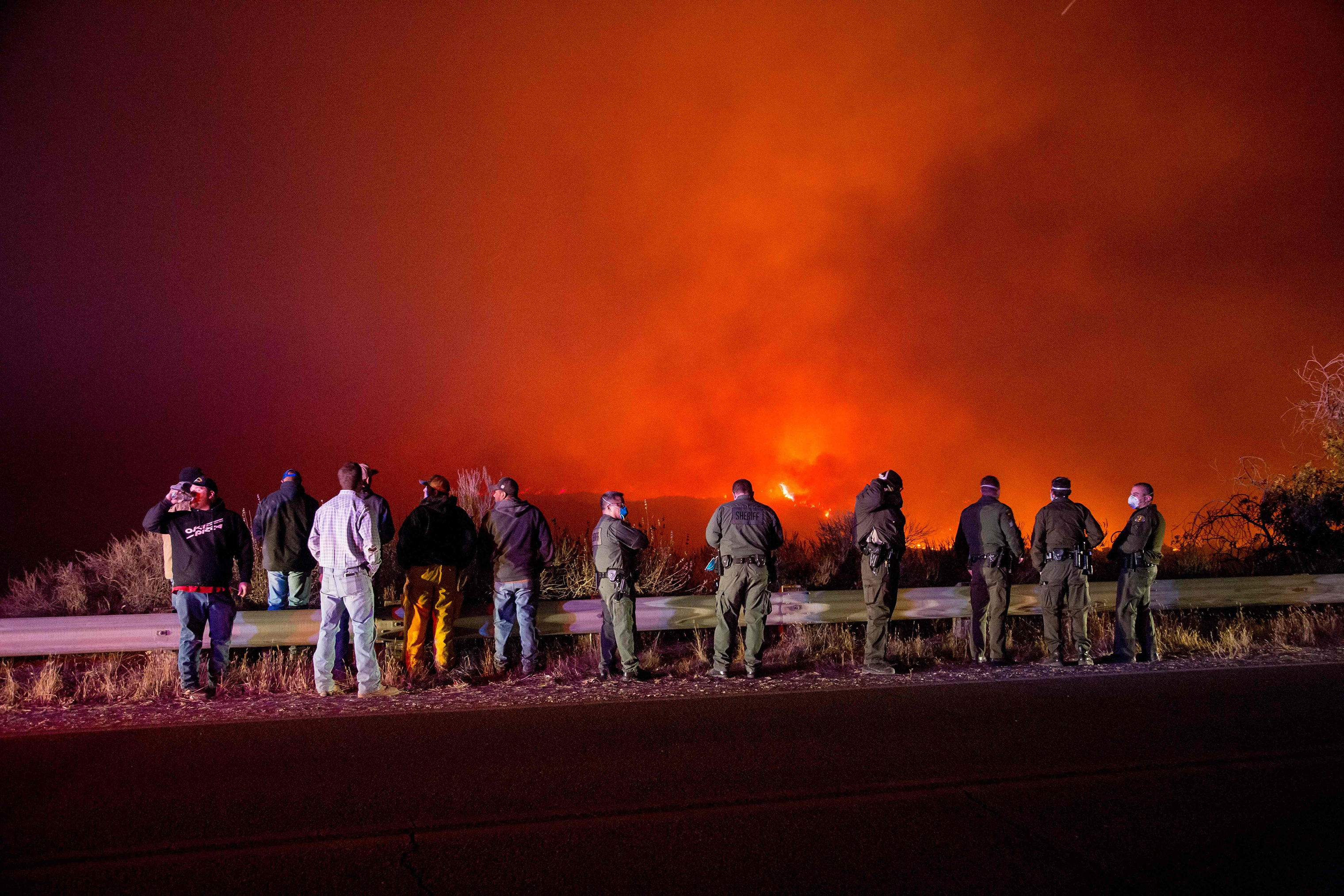 Thomas, Creek, And Rye Fires Spreading Rapidly In California