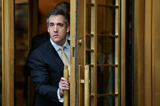 Michael Cohen, the Presidentâ€™s longtime personal lawyer, leaves federal court in Manhattan on Aug.Â 21