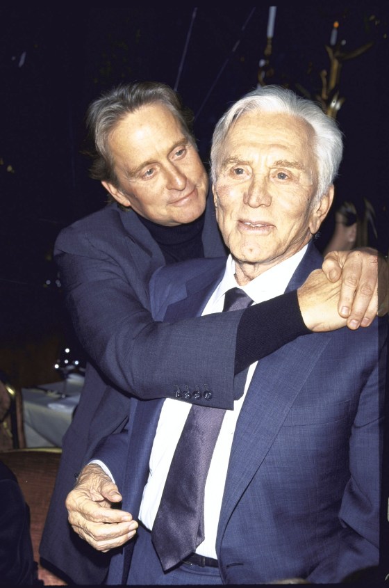 Michael Douglas, Kirk Douglas